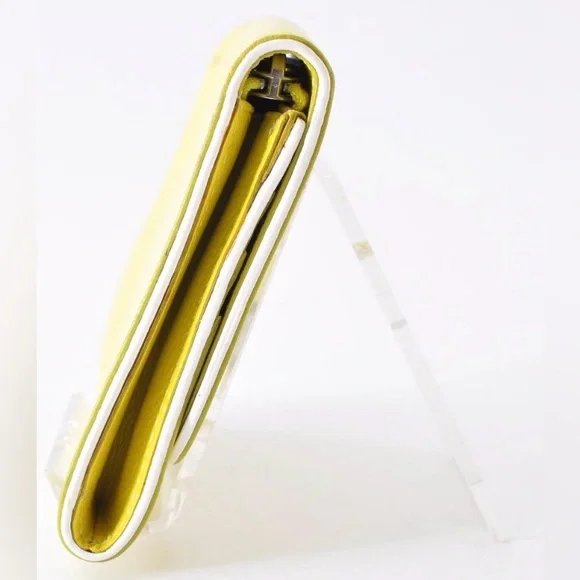 Celine Yellow Floral Vintage Women's Wallet EUC - Picture 4 of 12